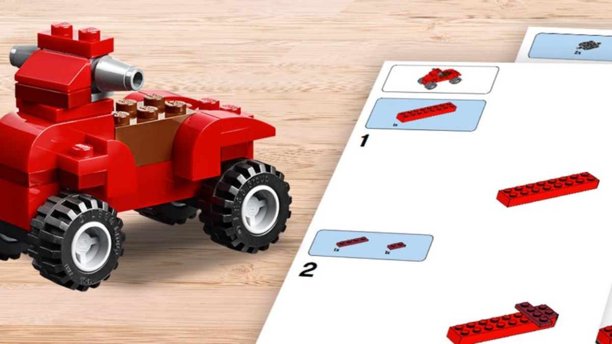 LEGO is considering abandoning physical instructions