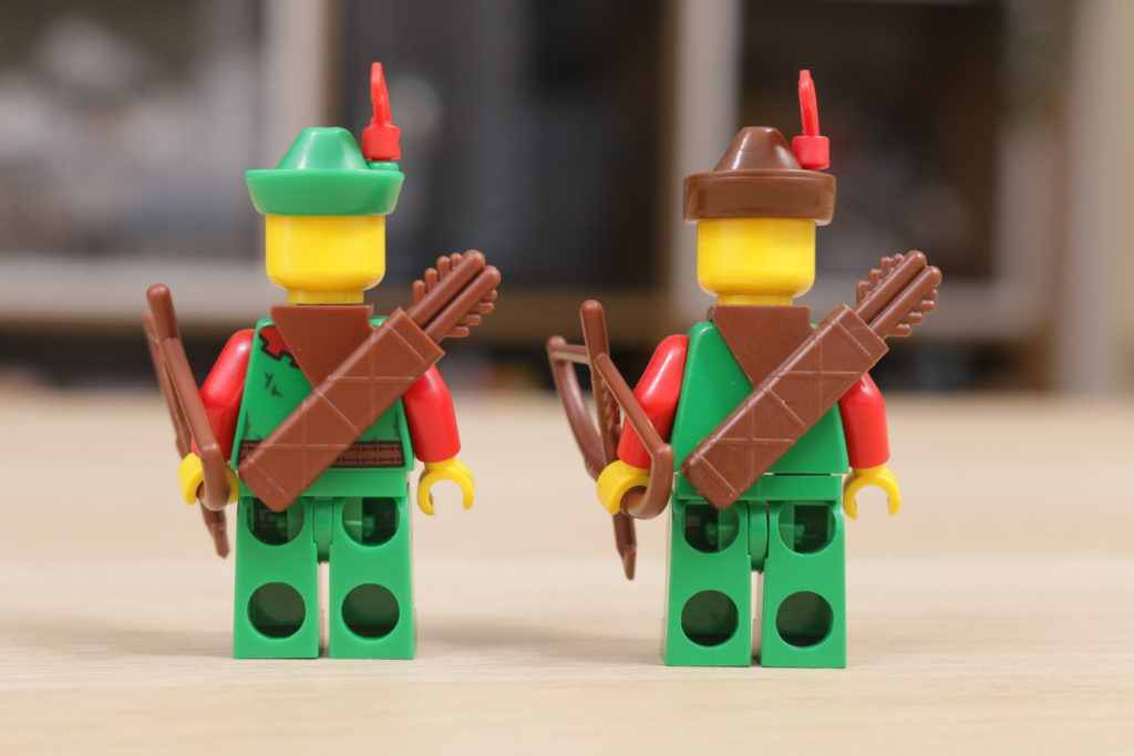 LEGO Castle 40567 Forest Hideout gift with purchase Classic Castle Forestmen minifigure comparison 4 1024x683