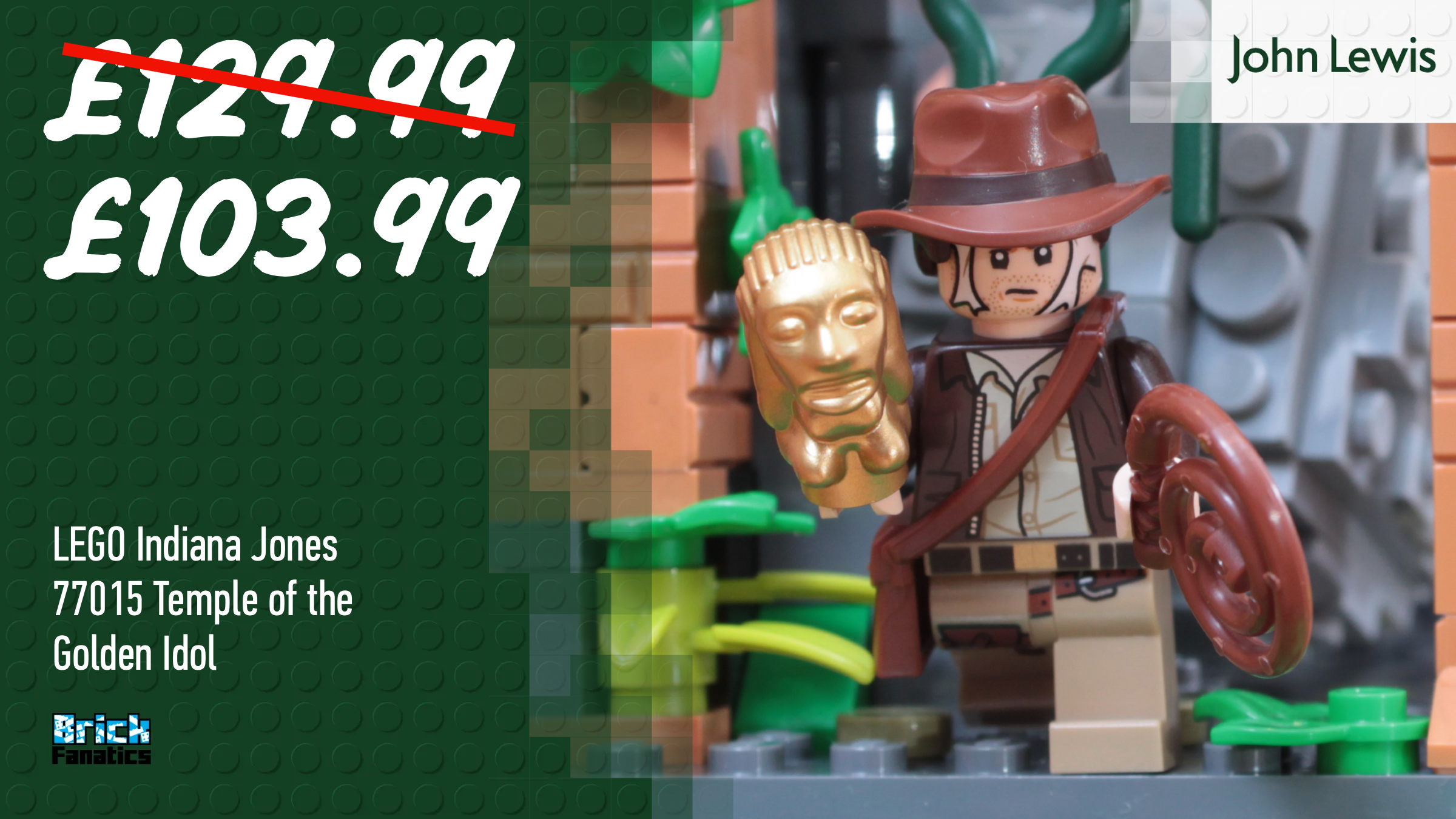 Limited-time deal on LEGO Indiana Jones Temple of the Golden Idol