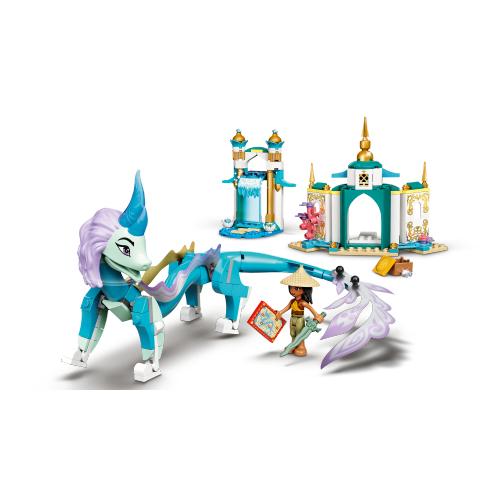 LEGO 43184 Raya and Sisu Dragon contents