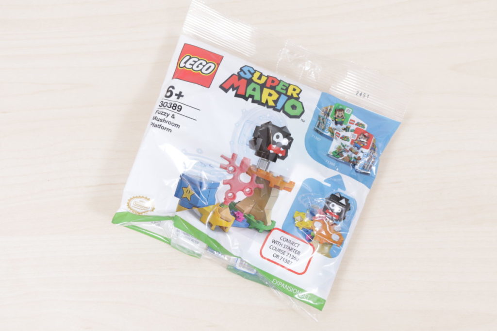 LEGO Super Mario 30389 Fuzzy Mushroom Platform gift with purchase review 1 1024x683