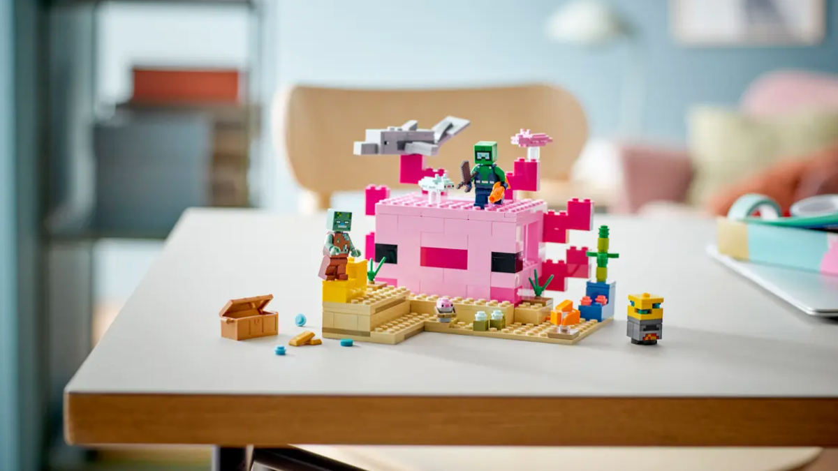 Four new LEGO Minecraft models are now available for pre-order