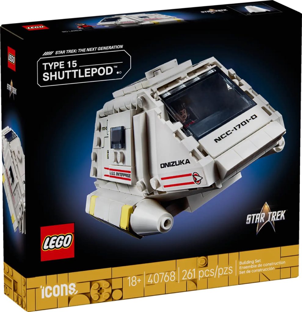 LEGO Star Trek 40768 Type 15 Shuttlepod Box 989x1024