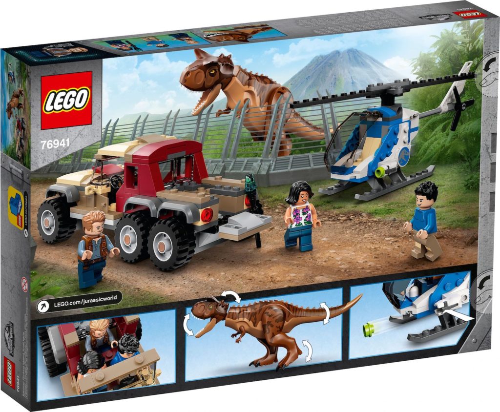 LEGO Jurassic World 76941 Carnotaurus Dinosaur Chase 2