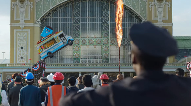LEGO Christmas advert features Ice-Cream Truck stunt