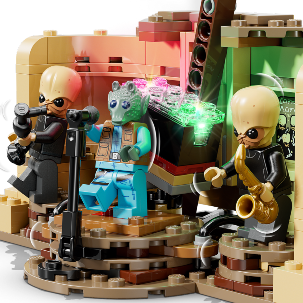 lego star wars mos eisley smart brick stand in 4