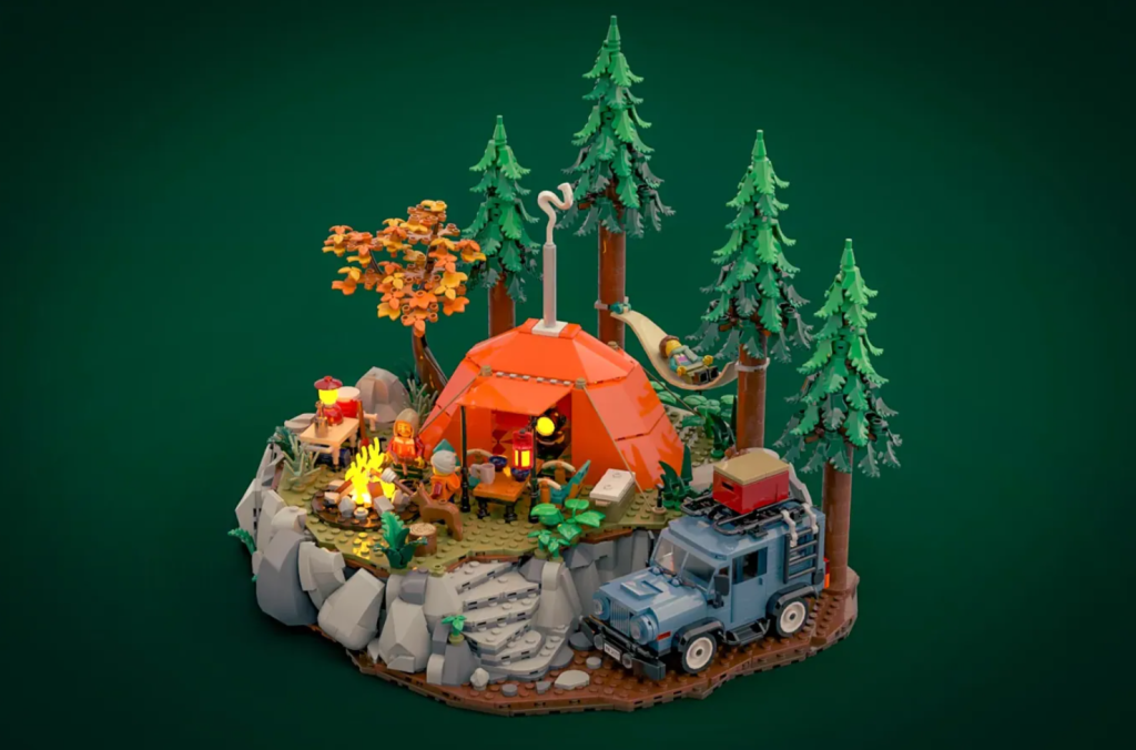 LEGO Ideas camping trip 1 1024x676