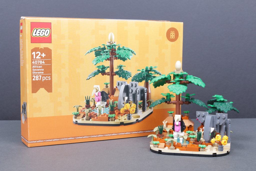 LEGO 40784 African Savanna Diorama GWP review 1 1024x683