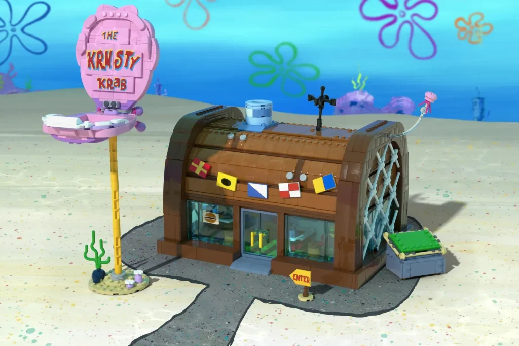 LEGO Ideas SpongeBob SquarePants The Krusty Krab 2 1024x682