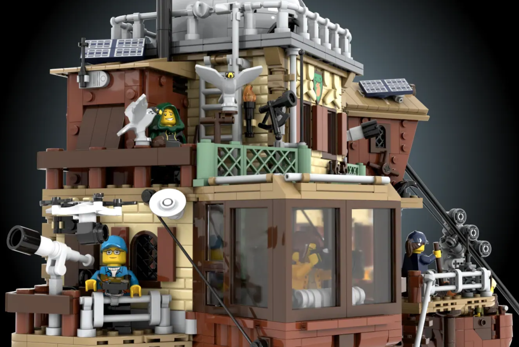 LEGO Ideas Meteorological Observatory 6 1024x685