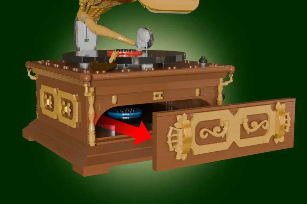 LEGO Ideas Vintage Gramophone 4 1024x682