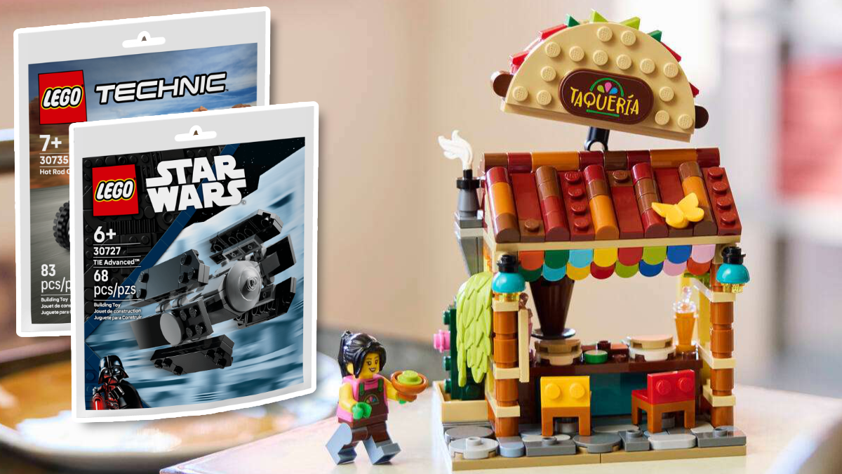 Three new LEGO GWPs available now: Mexico restaurant, Star Wars and more