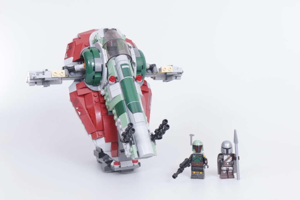 LEGO Star Wars 75312 Boba Fetts Starship review 1