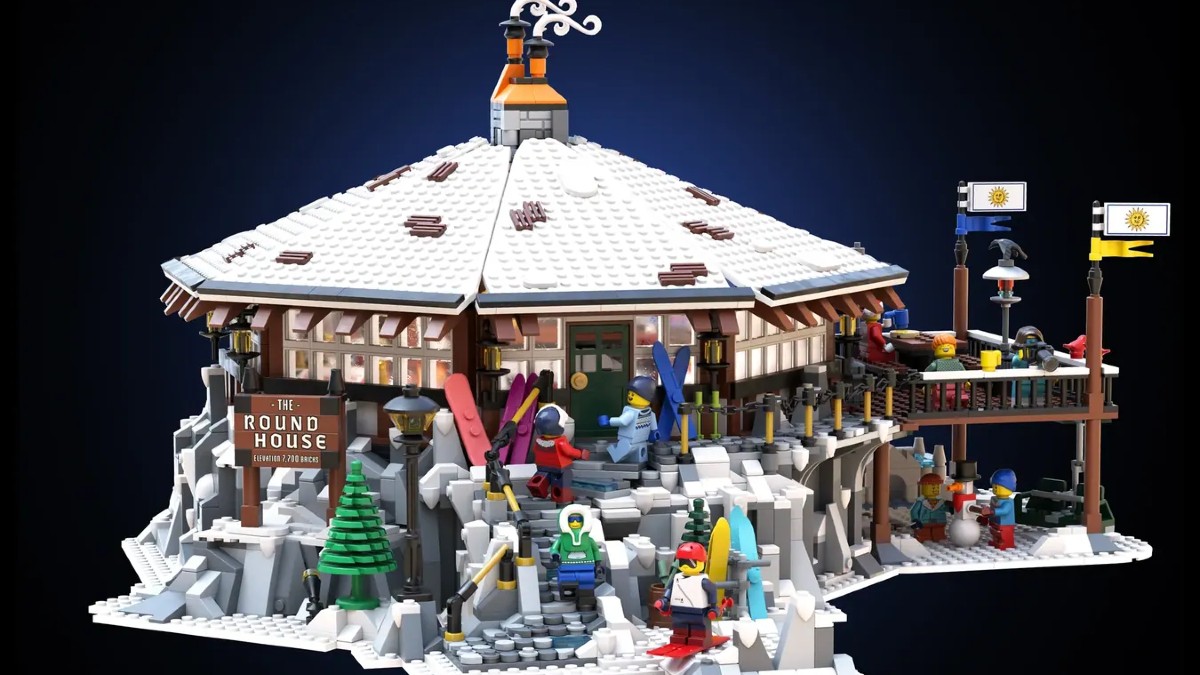 LEGO Ideas Ski Lodge offers a home away from snow at 10K