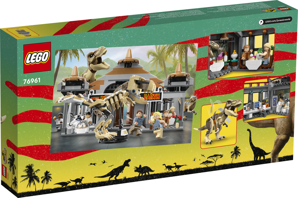 LEGO Jurassic Park 75961 Visitor Center T. rex Raptor Attack 2 1024x680