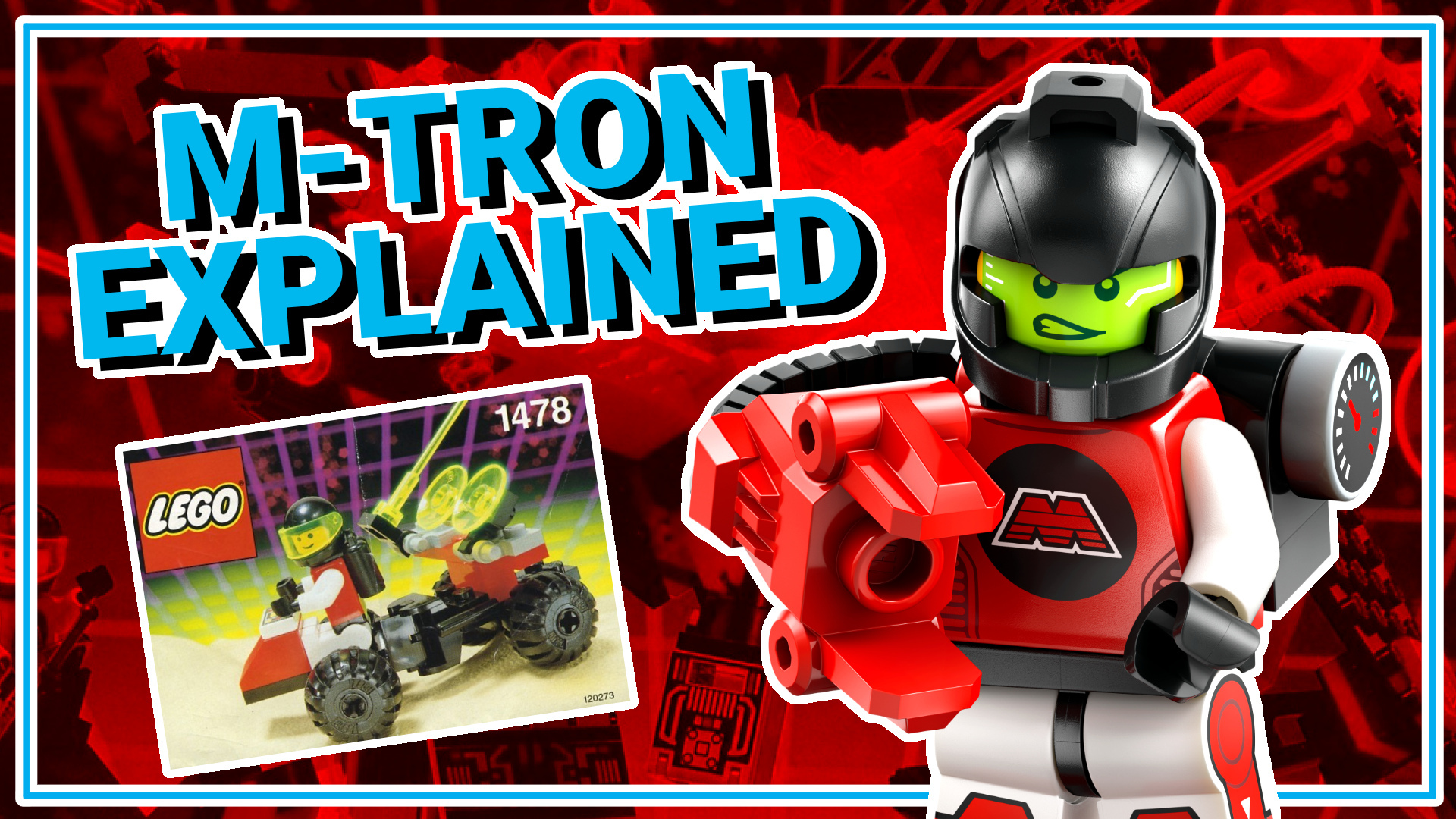 LEGO Collectible Minifigure Space M-Tron minifigure explained