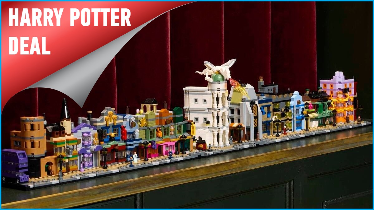 Best ever price on LEGO Harry Potter 76444 Diagon Alley Wizarding Shops