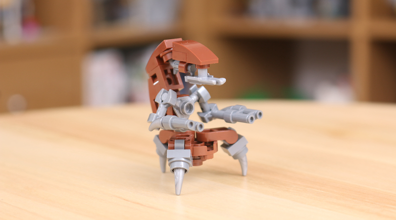 How to build a custom LEGO Star Wars Droideka