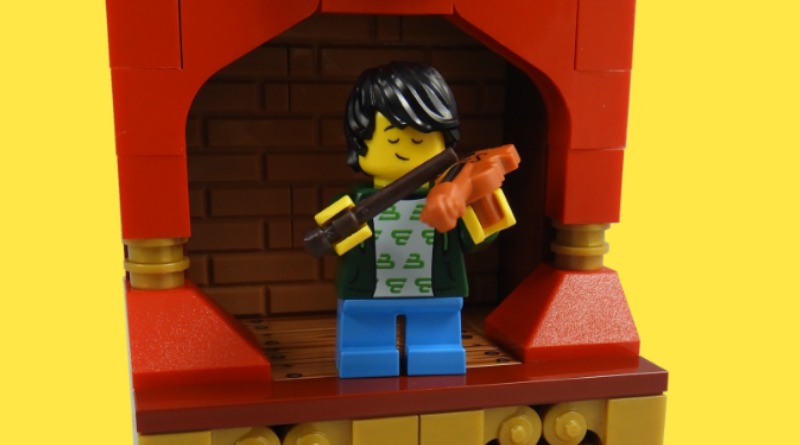 LEGO Collectible Minifigures Series 21 vignettes – Violin Kid