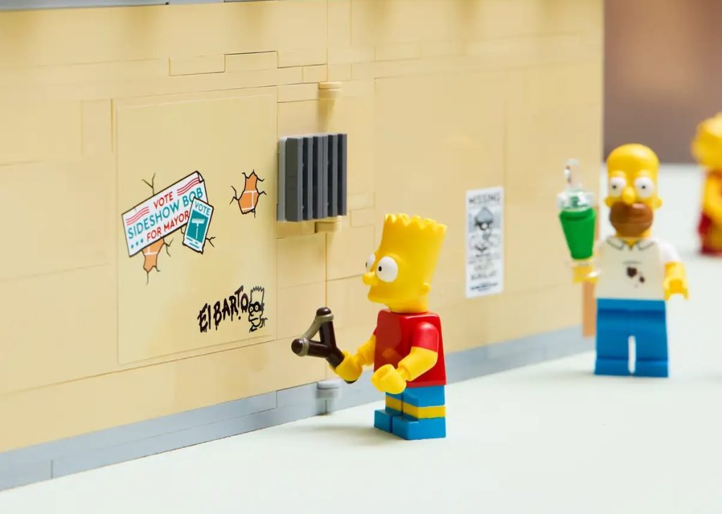 LEGO Krusty Burger references Mayor Bob El Barto 1024x730