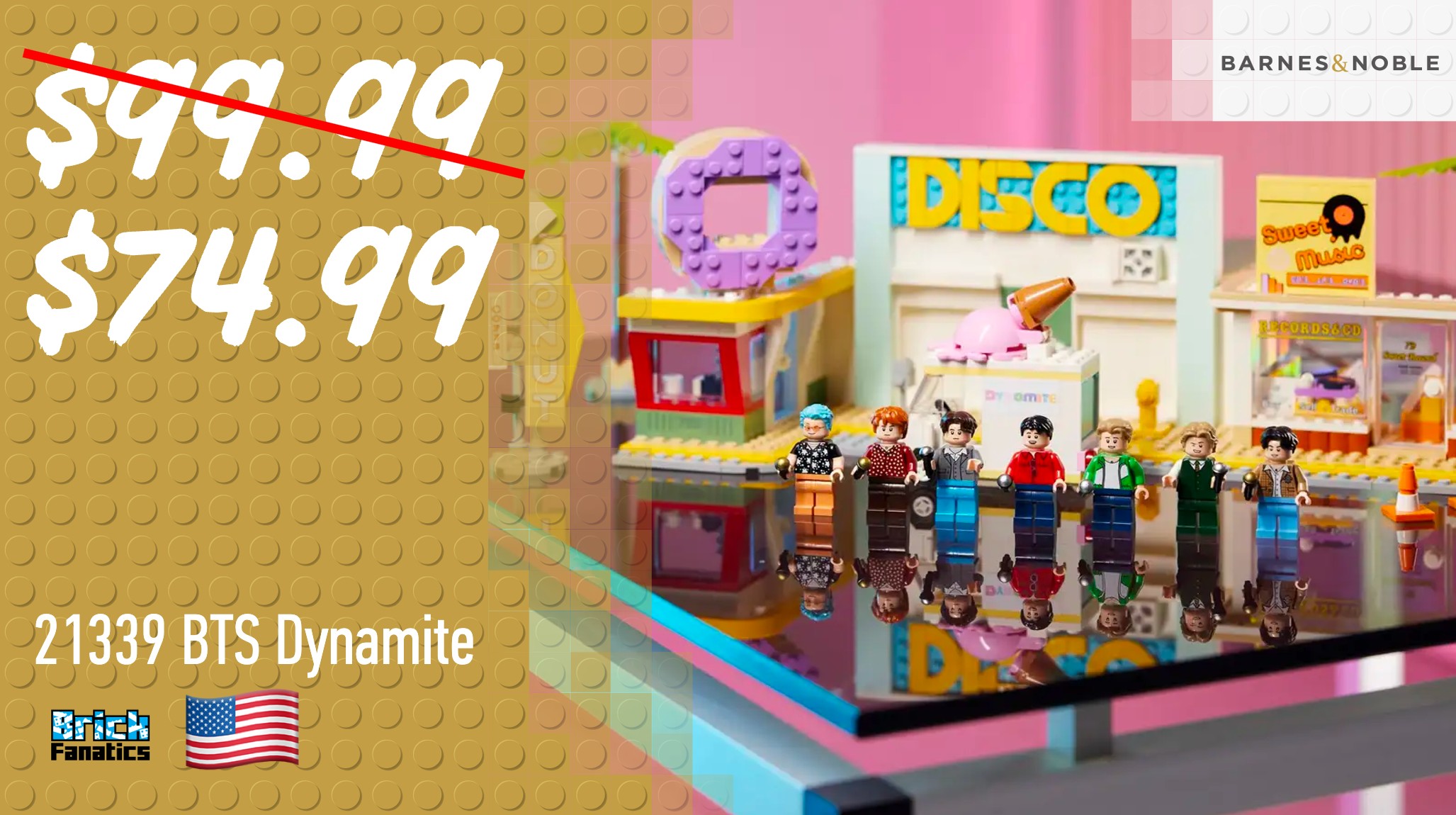 US LEGO deals: Massive early discount on LEGO Ideas BTS set at Barnes & Noble