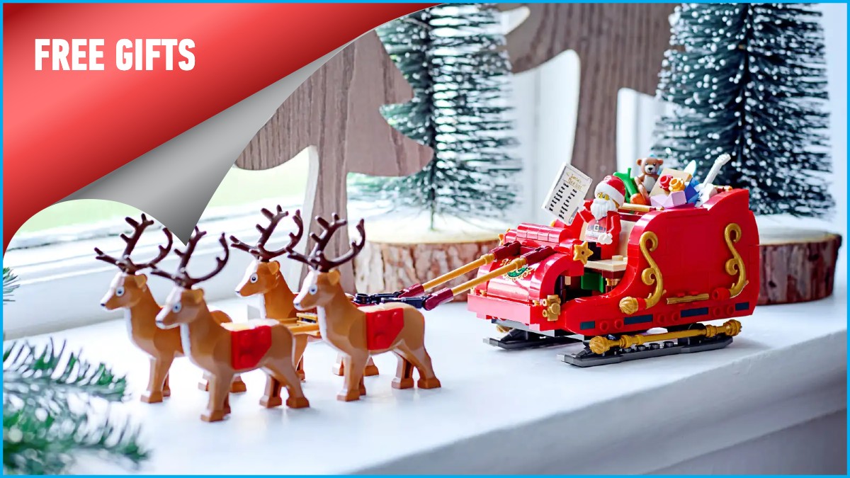 Earn up to two free LEGO gifts in early Black Friday deals