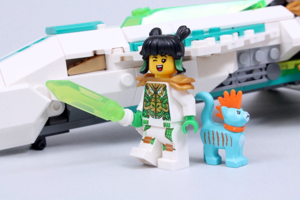 LEGO Monkie Kid 80020 White Dragon Horse Jet review 33