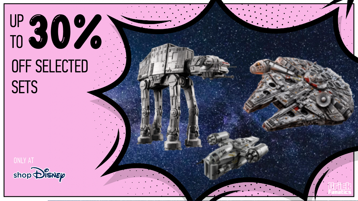 shopDisney launches massive LEGO sale on Star Wars, Ideas and Disney