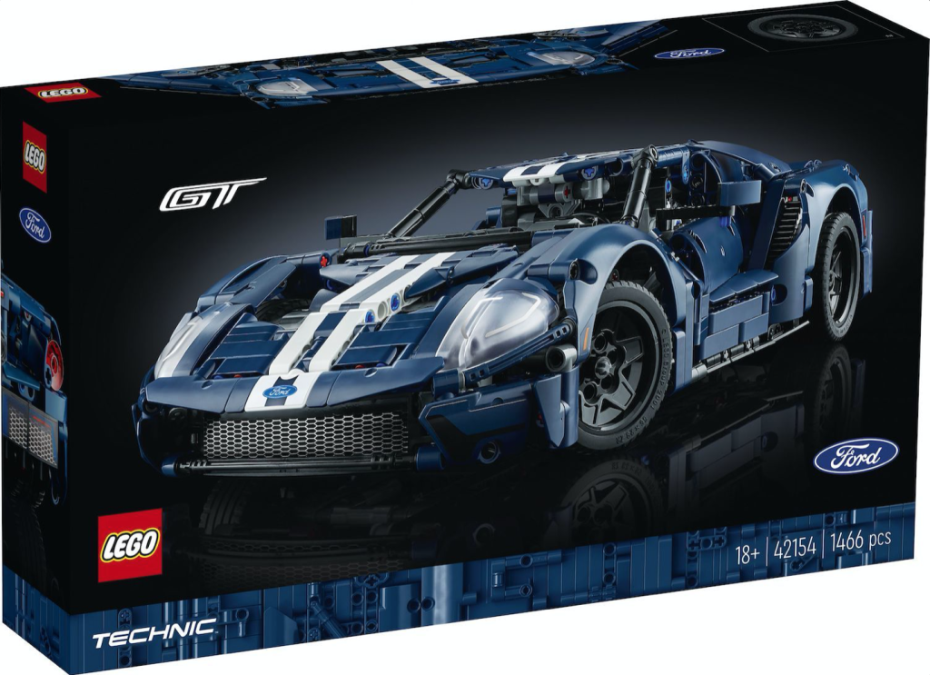 LEGO Technic 42154 2022 Ford GT box front 1024x743
