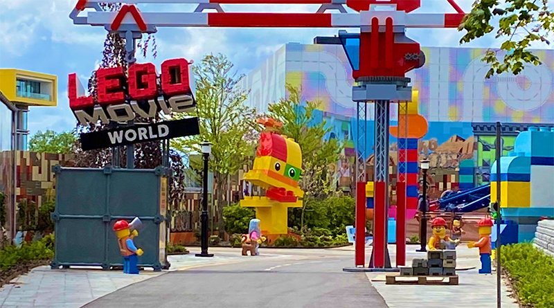 The LEGO Movie World now visible at LEGOLAND Billund