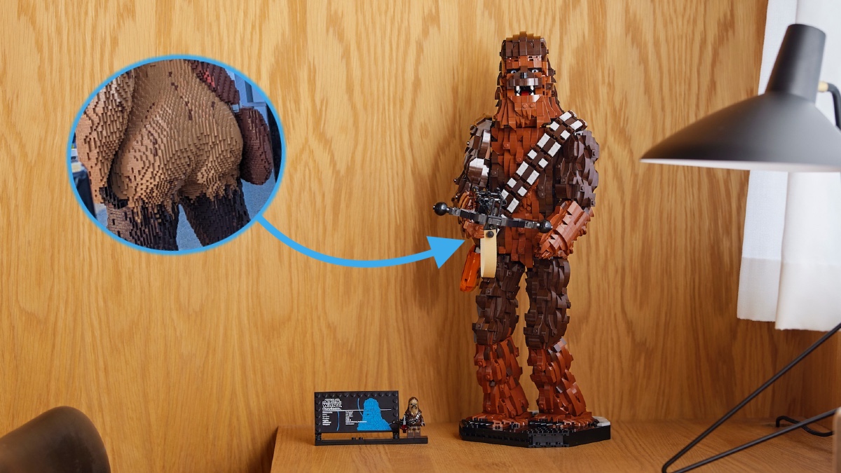 New LEGO 75371 Chewbacca images answer the question you’re too scared to ask