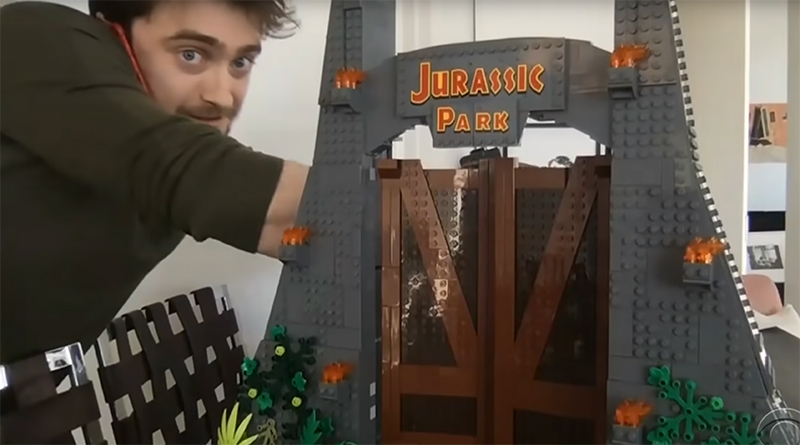 Daniel Radcliffe reveals he has built LEGO 75936 Jurassic Park: T. rex Rampage