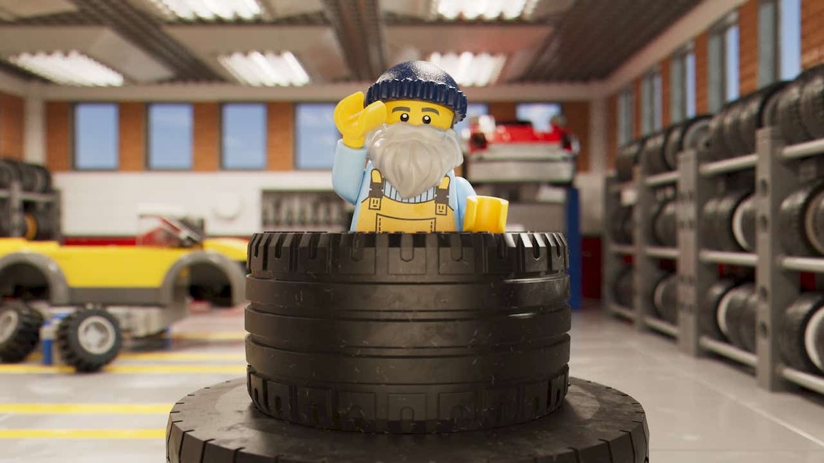 LEGO reveals new tyres are made using recycled materials