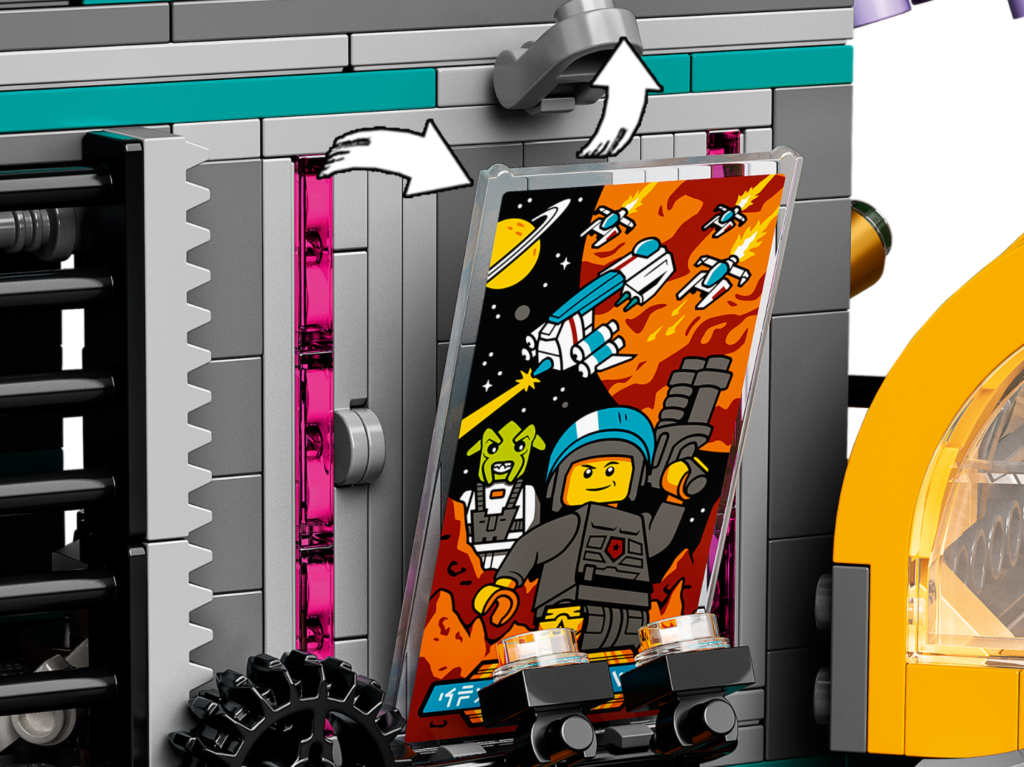 71741 LEGO NINJAGO city gardens poster space police