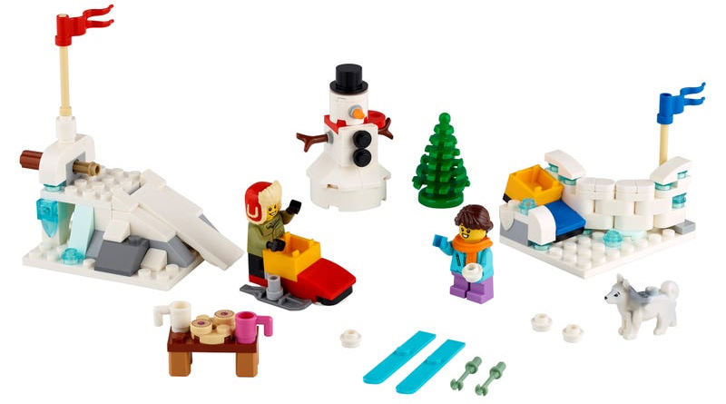 40424 Winter Snowball Fight revealed