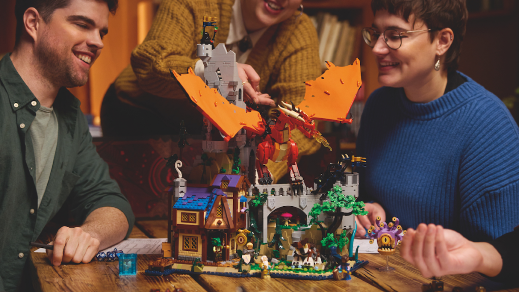 LEGO Ideas 21348 Dungeons Dragons Red Dragons Tale featured 1