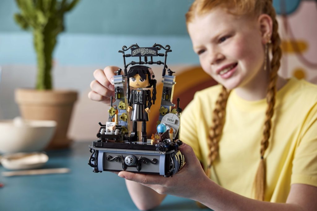 LEGO Wednesday 76780 Wednesday Addams Figure lifestyle 18 1024x683