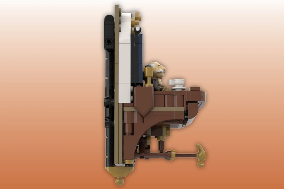 LEGO Ideas The Muppets Statler Waldorfs Balcony 5