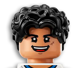 lego one piece luffy hair
