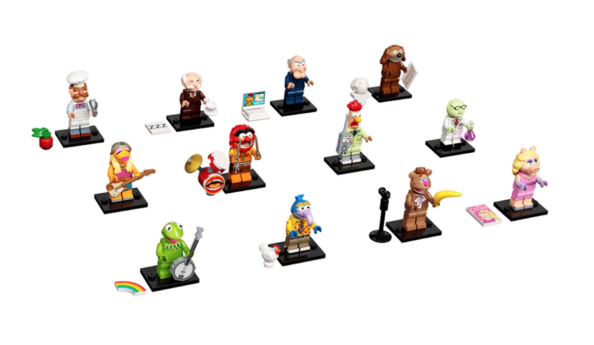 LEGO 71035 The Muppets 6 pack Collectible Minifigures set revealed