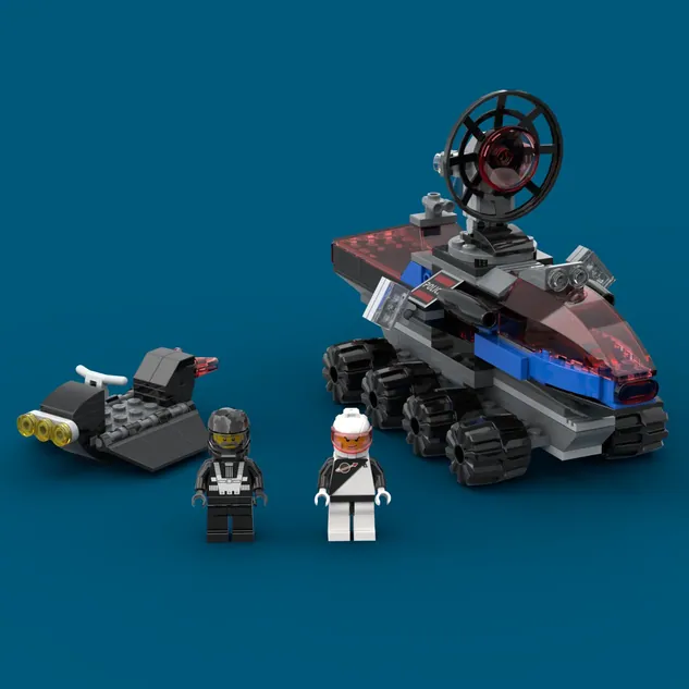 LEGO Ideas space police the invisible brick cosmos contest