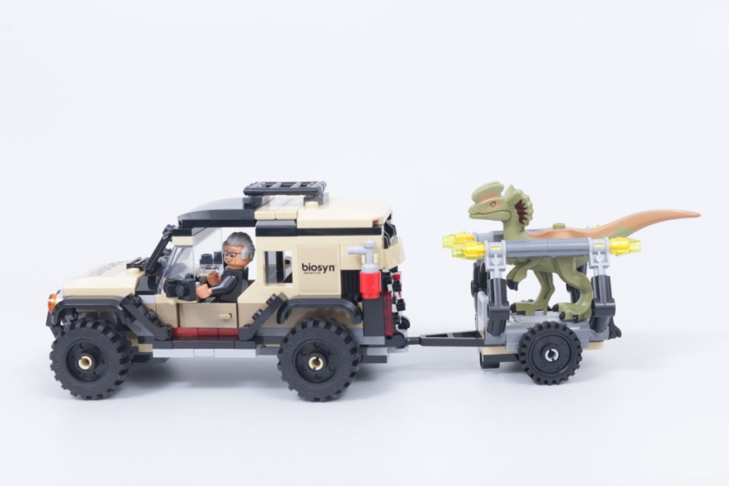 LEGO Jurassic World 76951 Pyroraptor Dilophosaurus Transport review 5 1024x683