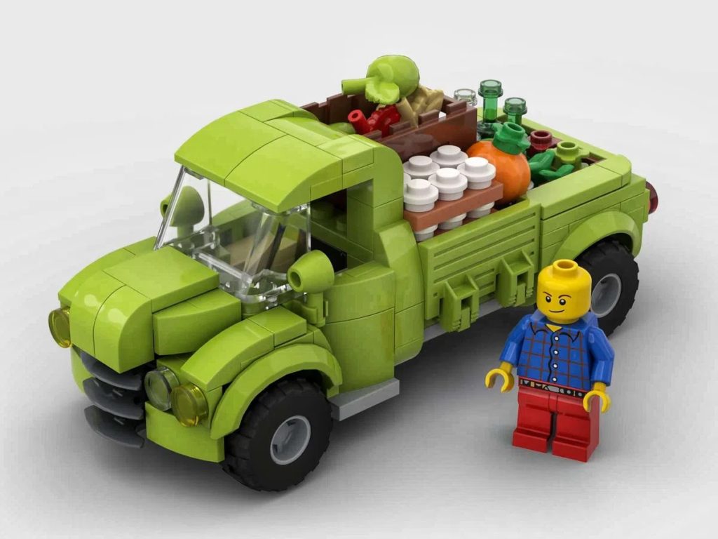 LEGO Ideas farm truck
