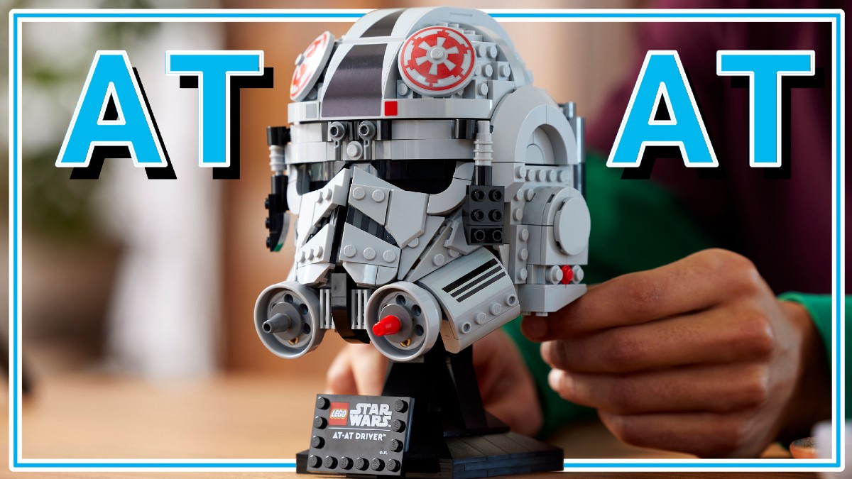 LEGO Star Wars AT-AT Driver Helmet's randomness makes it great
