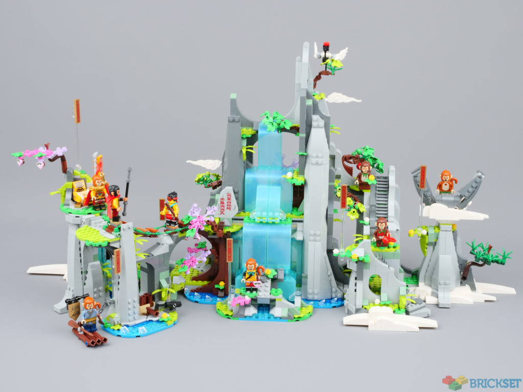 LEGO Monkie Kid 80024 The Legendary Flower Fruit Mountain first look