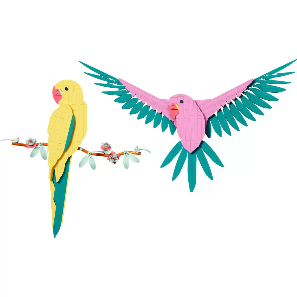 LEGO Art 31211 macaw parrots 7
