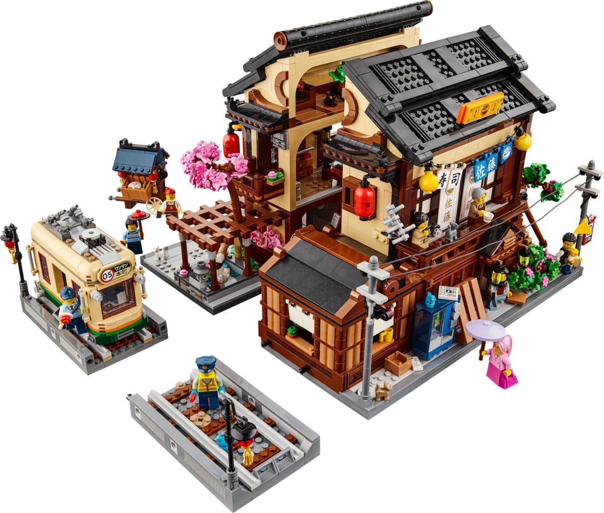 lego bricklink series 7 sushi restaurant final design 3 1200x1021