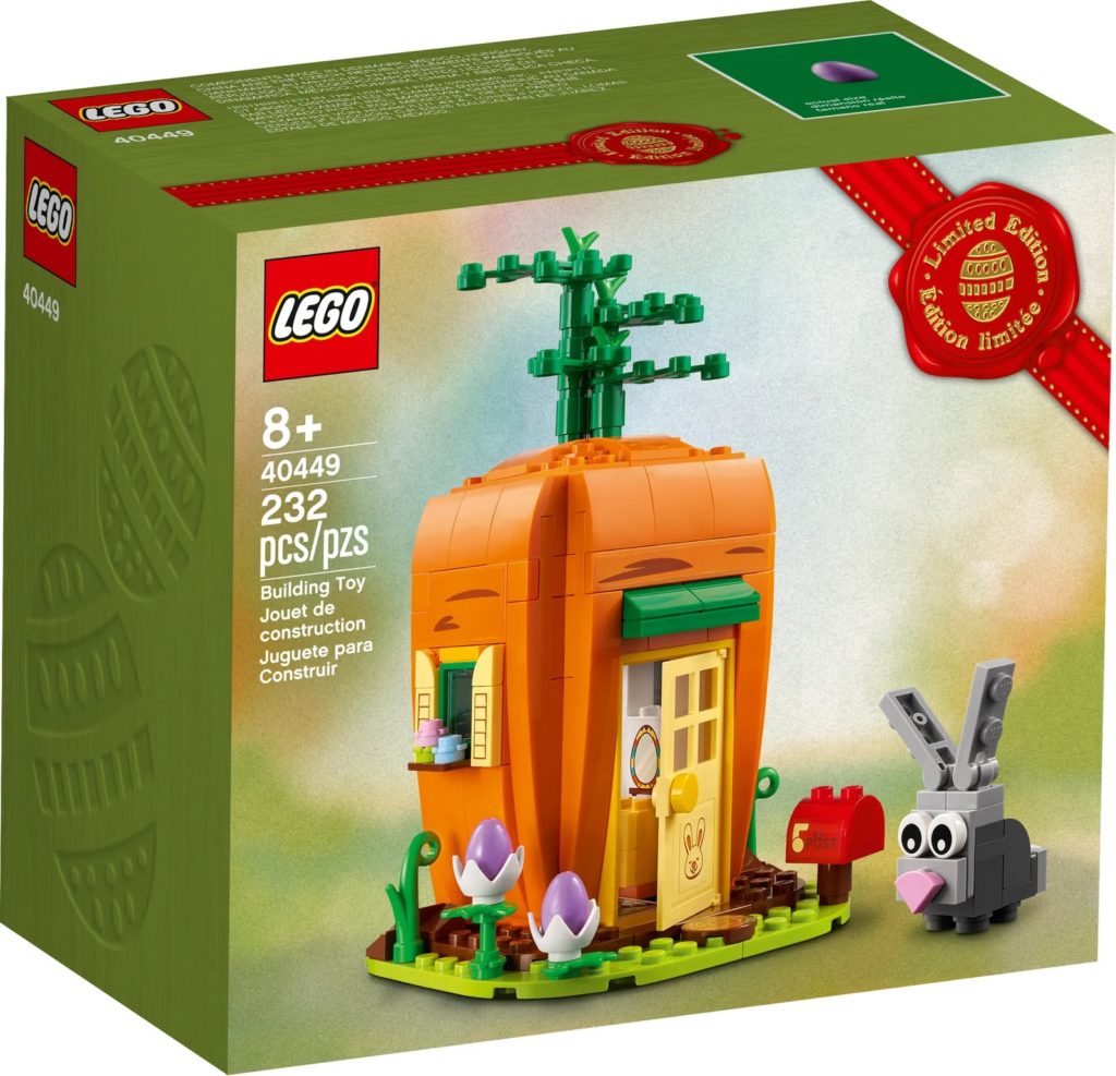 LEGO Seasonal 40449 Easter Bunnys Carrot House 2