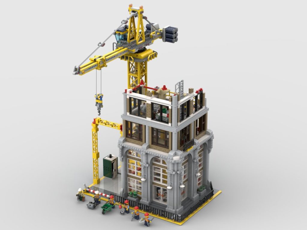 LEGO BrickLink Designer Program Modular Construction Site 1024x768