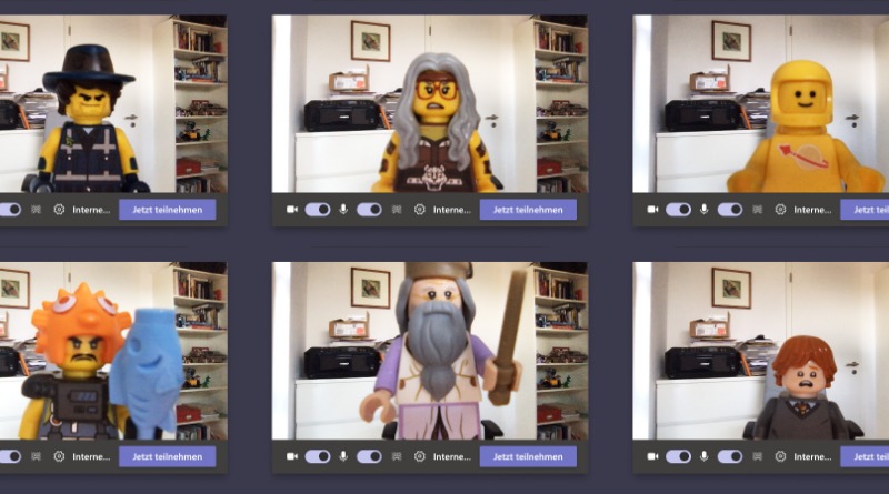 Jazz up your boring work video calls with this incredible LEGO hack